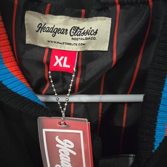 HeadGear Classics Nostalgia Co. Sz XL Maimi Giants Varsity Jacket - Picture 2 of 14